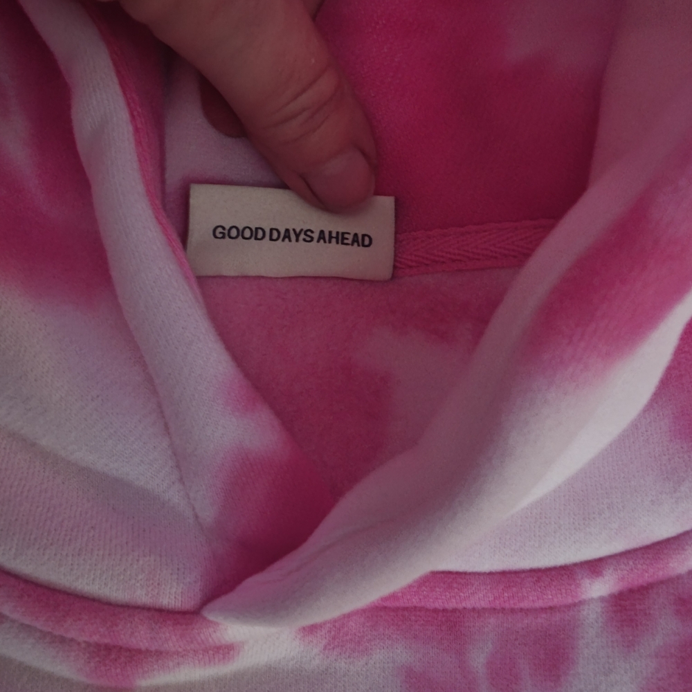 Comfrt Pink Tie-Dye Women's Lounge Set - Picture 7 of 10